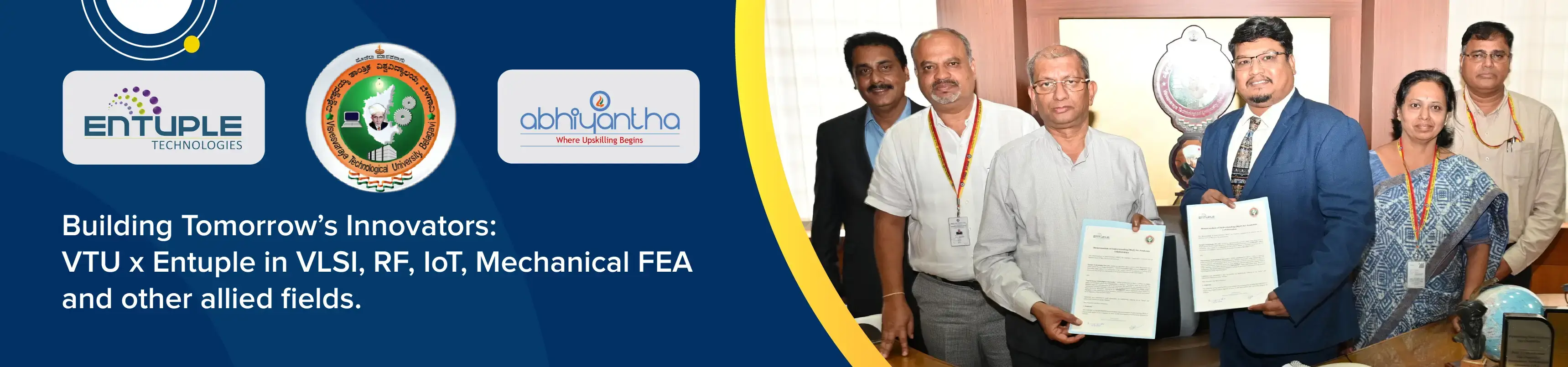 entuple-vtu-mou, VLSI Internship, Internship for ECE students