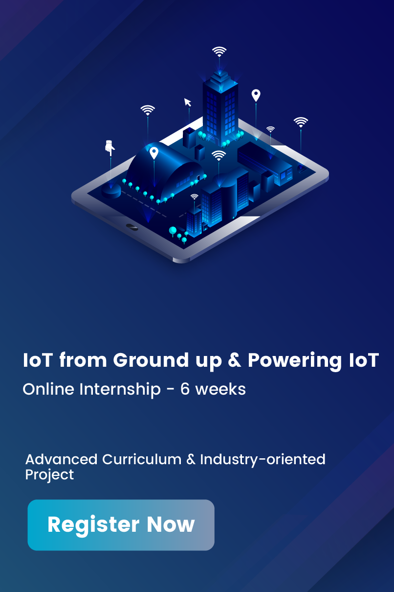 IoT Internship, Internship for CSE students