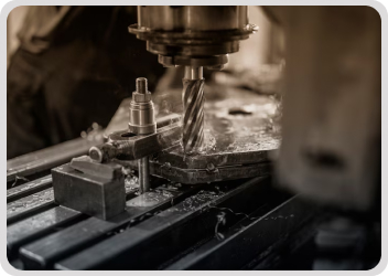 Study and preparation of program, simulation and exercise on CNC lathe:- turning, step, taper, thread cutting, ball and cup turning etc